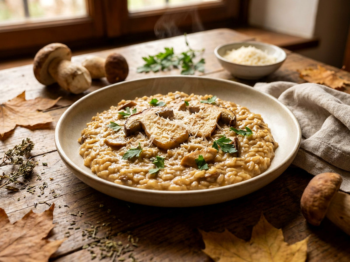 Risotto ai porcini e parmigiano