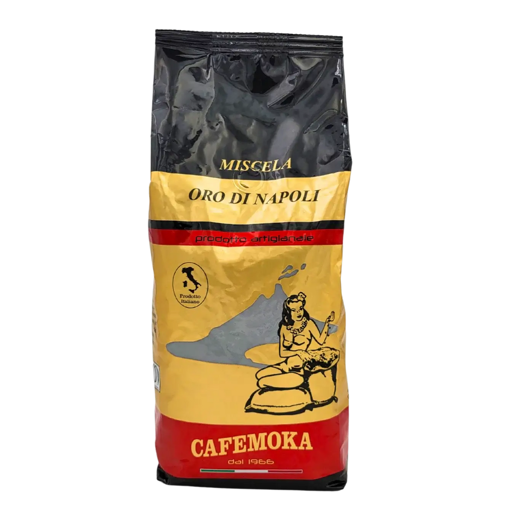 CaféMoka Coffee Beans – Miscela Oro di Napoli