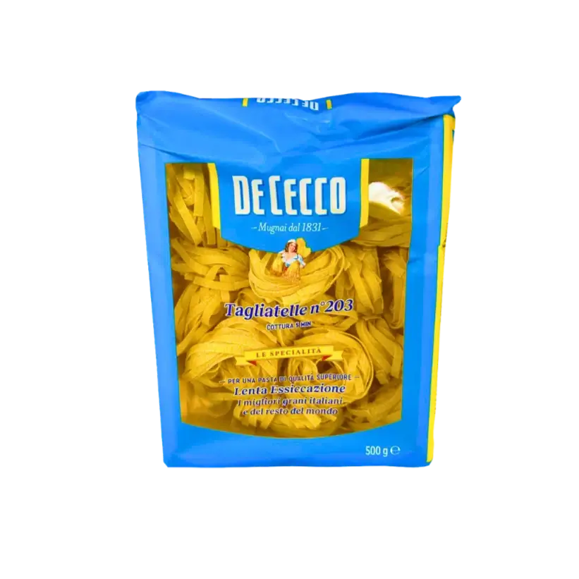 Tagliatelle n°203 De Cecco – Pâtes longues
