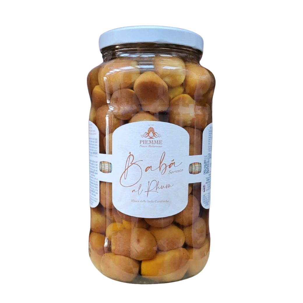 Baba mit Rum Piemme – Großformat aus Sorrent