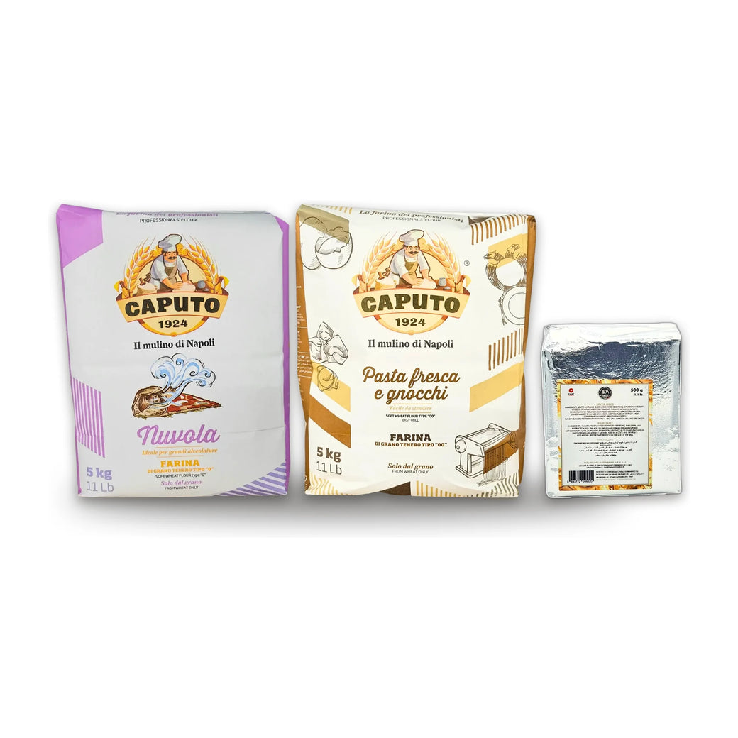 Kit Pain maison – Farines Caputo & levure sèche