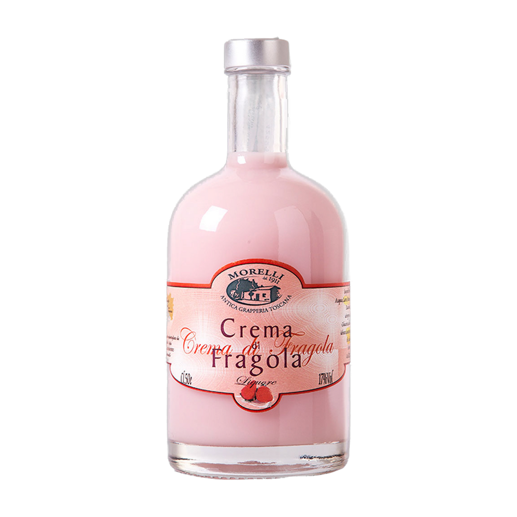 Morelli Strawberry Cream – Sweet, Fruity Liqueur from Tuscany