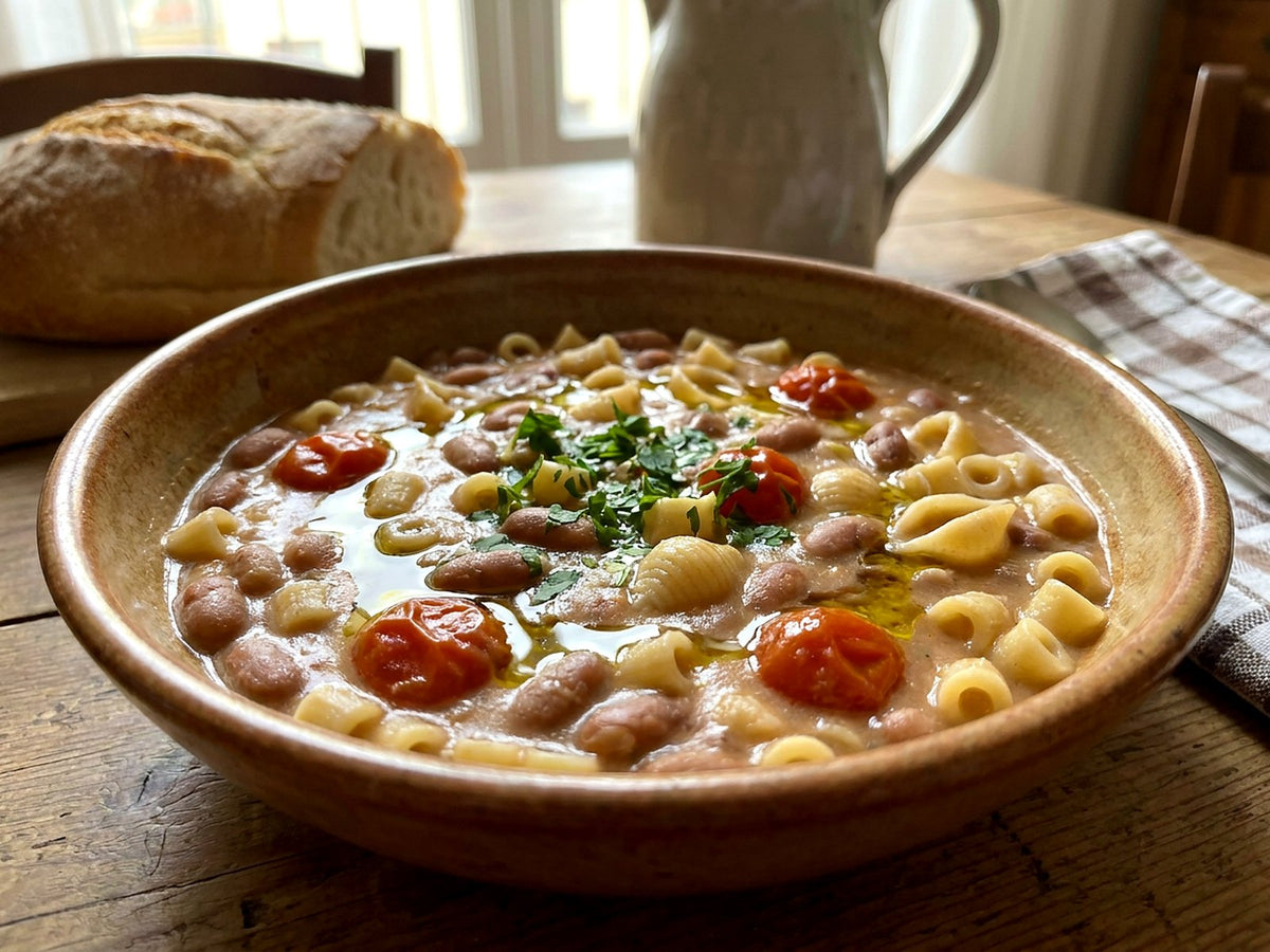 Neapolitan Pasta e fagioli