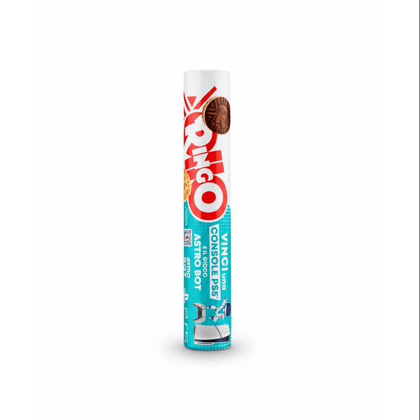 Ringo Cacao Tubo Pavesi – Cocoa-Filled Biscuits
