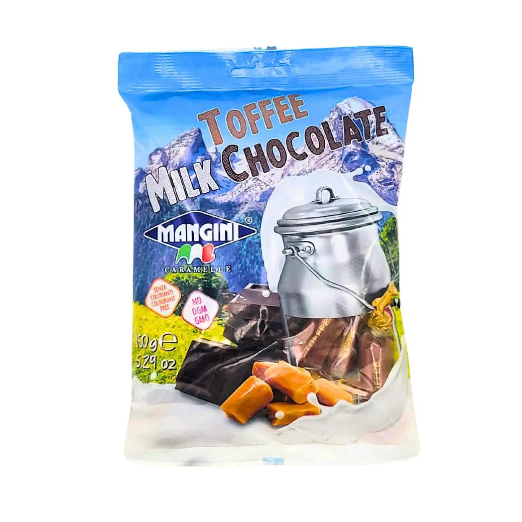 Bonbons Caramel au Lait Mangini – Toffee chocolat