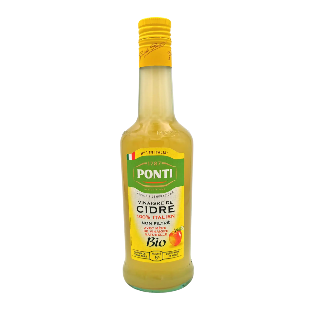 Vinagre de sidra sin filtrar Bio Ponti